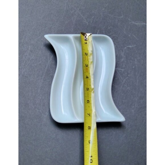 Olive Dishes Crate Barrel Cordon Bleu White B. I. A. - Picture 4 of 7